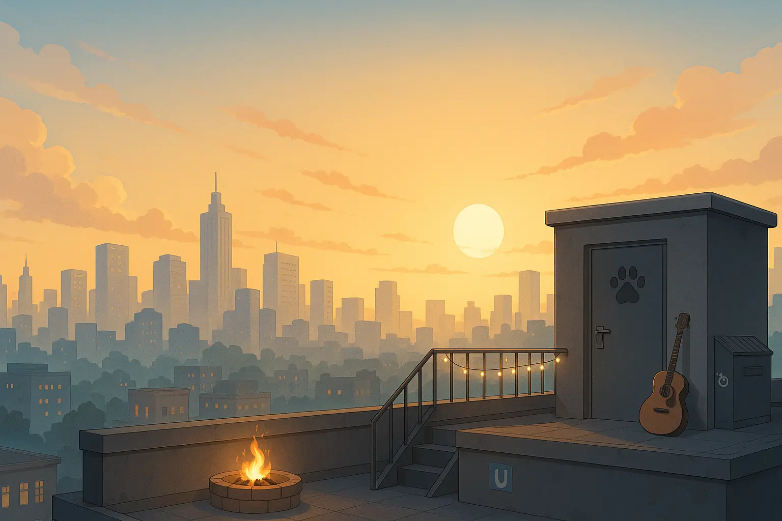 Underdogs City skyline